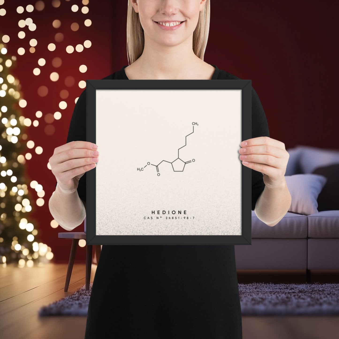 Hedione Molecule Print