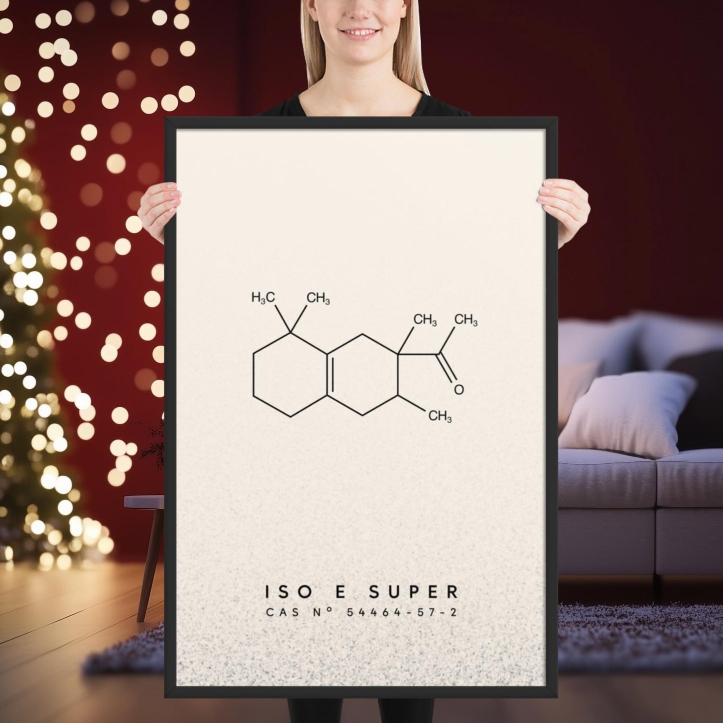 Iso E Super Molecule Print