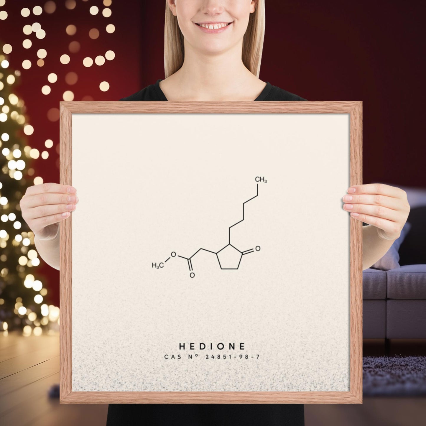 Hedione Molecule Print