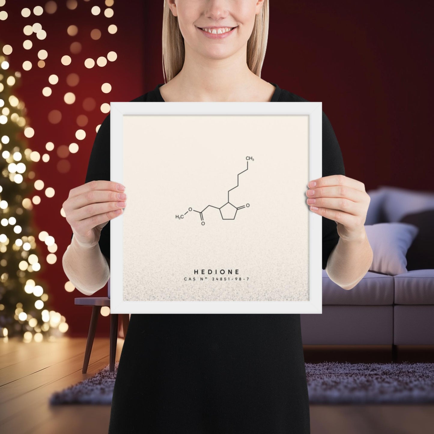 Hedione Molecule Print